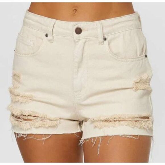 O'Neill - Angus Bone Denim Shorts‎ - Size 30 - NWT - Picture 1 of 7